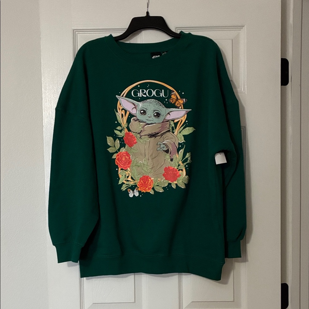 Star Wars Green Grogu Sweatshirt